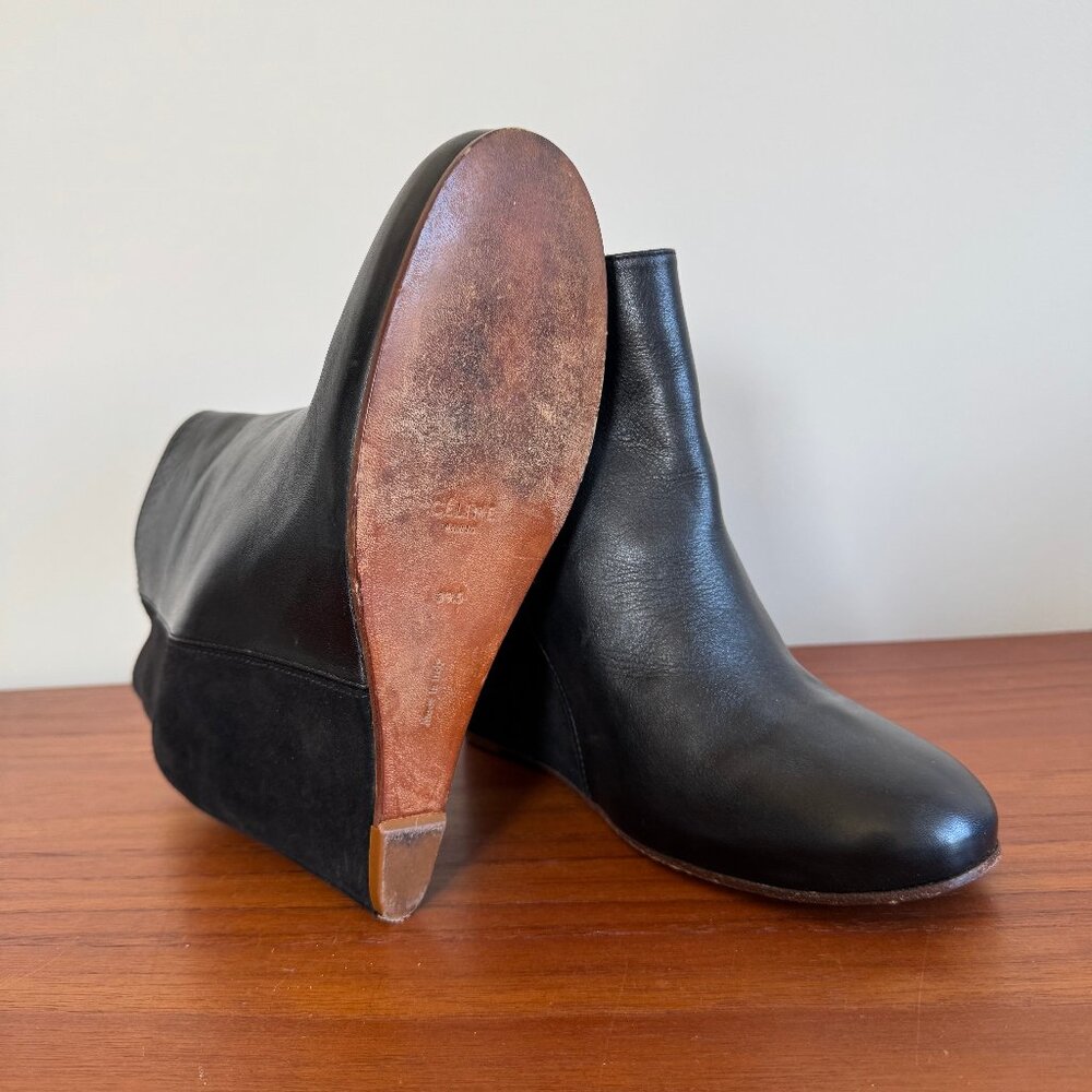 Celine Leather ankle boots size 39.5EU - Picture 4 of 10